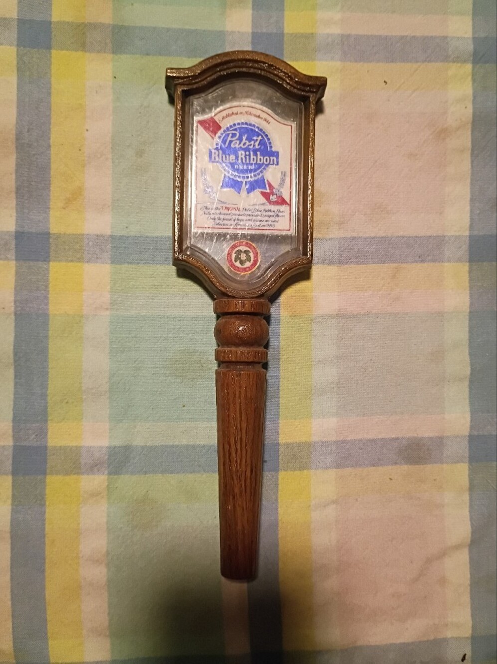 Pabst Blue Ribbon Tap Handle